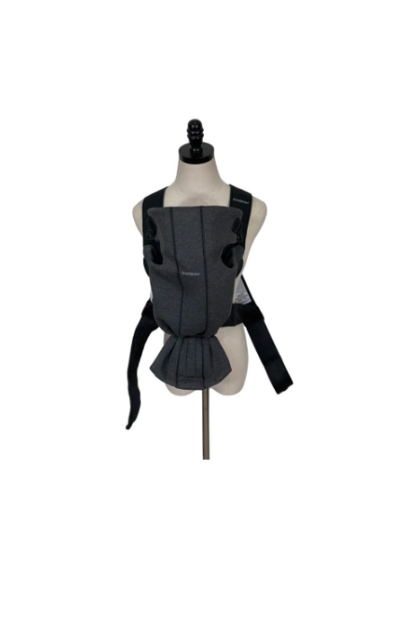 BabyBjorn Baby Carrier Mini, Charcoal Gray 3D Jersey