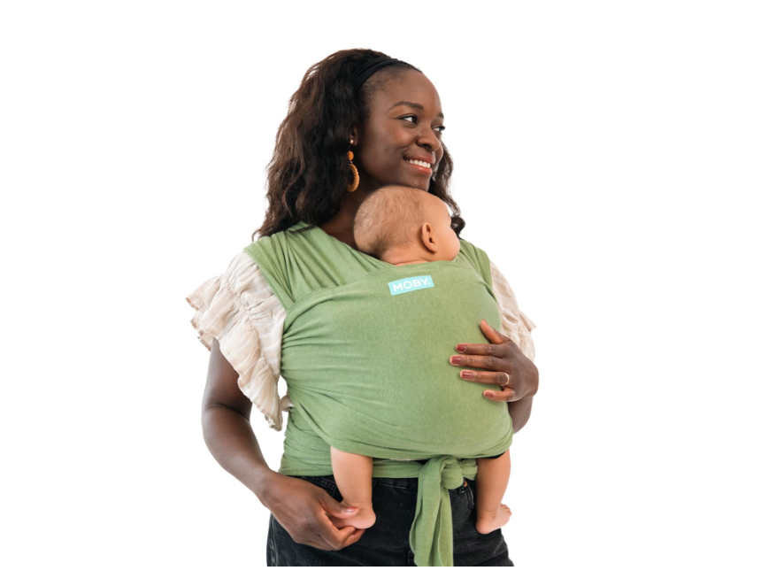 Moby Elements Baby Wrap Carrier, Kiwi