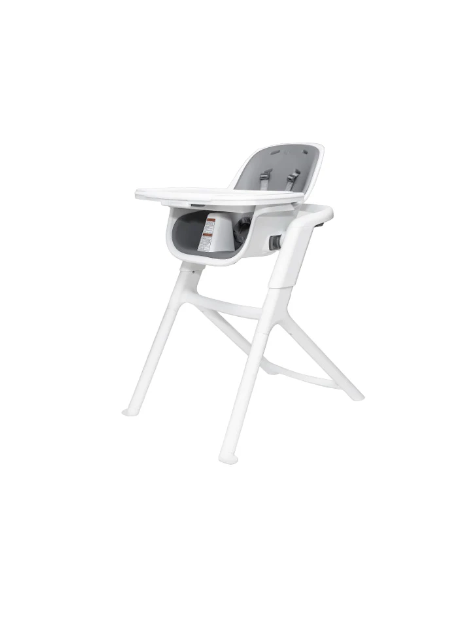 4moms Connect High Chair, White and Grey