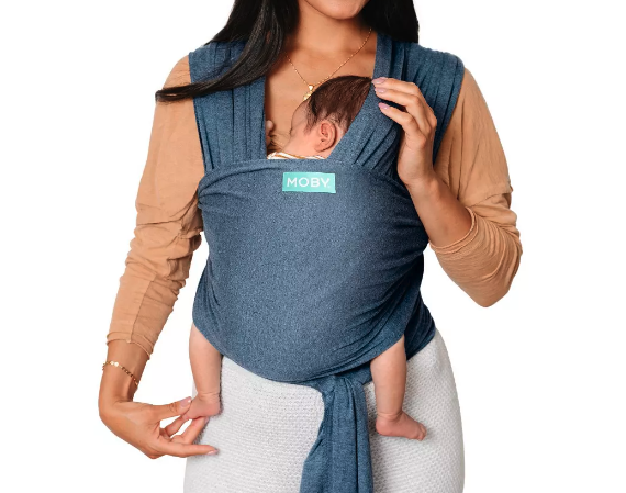 Moby Classic Wrap Baby Carrier, Mist