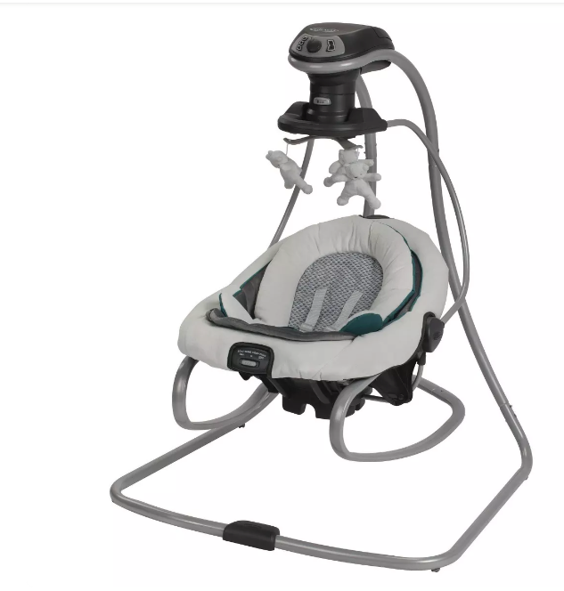 Graco Duet Soothe Swing & Rocker, Sapphire