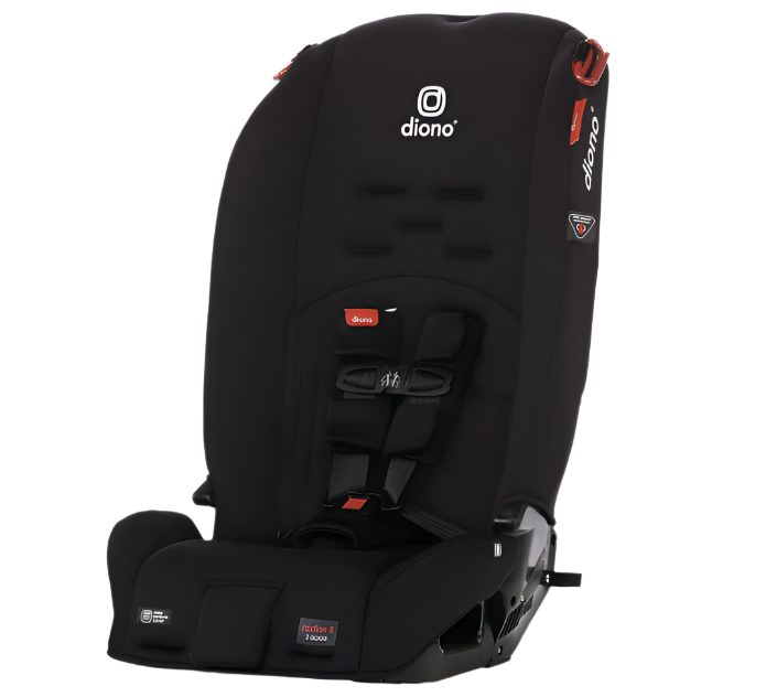 Diono Radian 3R Convertible Car Seat, 2023, Black Jet