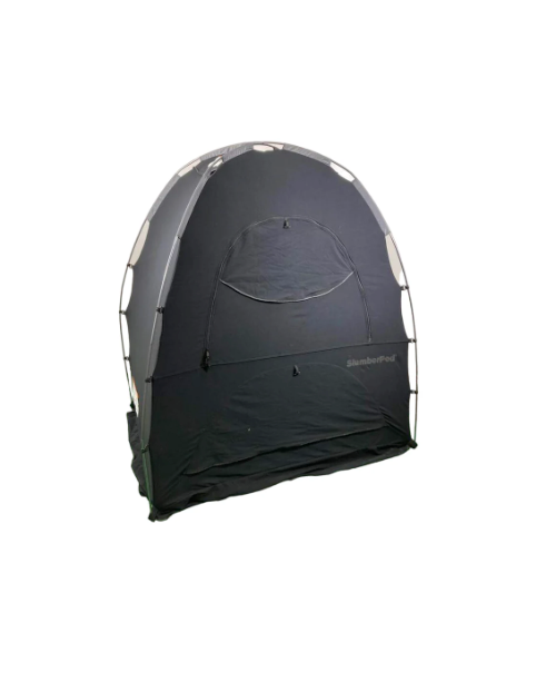 SlumberPod 3.0 Sleep Canopy, Black with Gray Accents