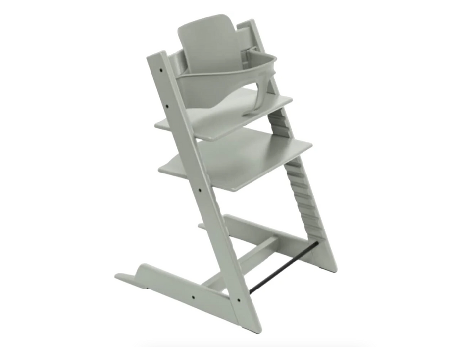 Stokke Tripp Trapp High Chair With Baby Set, Glacier Green