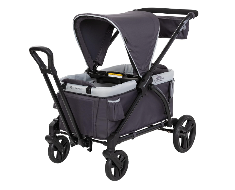 Baby Trend Expedition 2-in-1 Stroller Wagon, Liberty Midnight, 2024