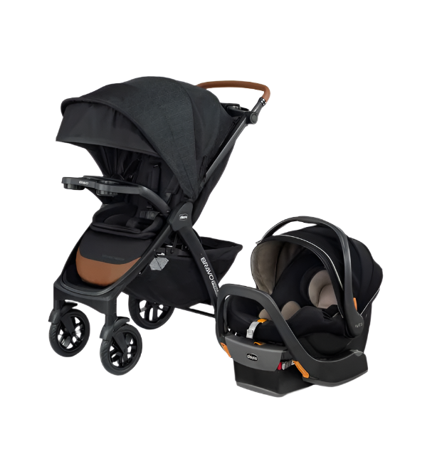 Chicco Bravo Primo Trio Travel System, 2024, Springhill