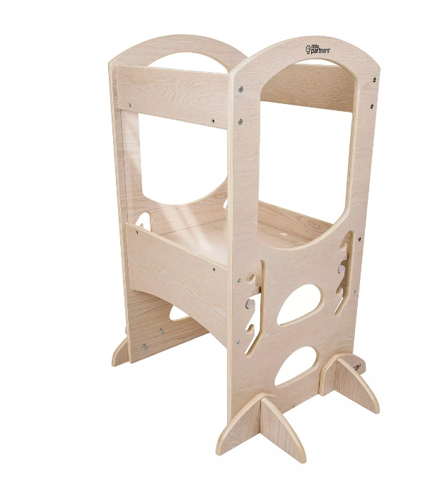 Little Partners Chef Series Learning Tower, Premium Ivory