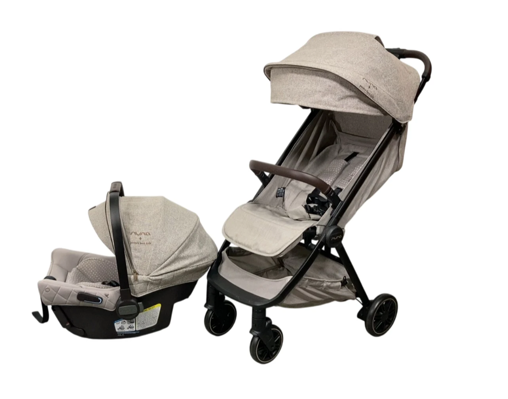 shop nuna trvl stroller deals Nuna TRVL + Pipa Urbn Travel System, 2023, Droplet Dot