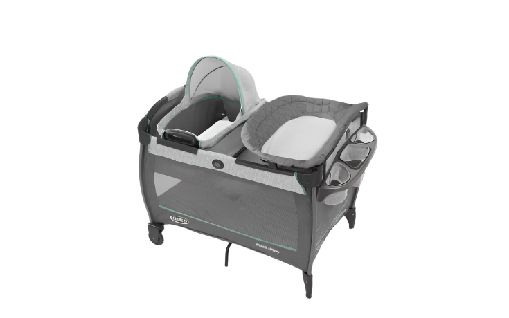 Graco Pack 'n Play Close2Baby Bassinet Playard, Derby