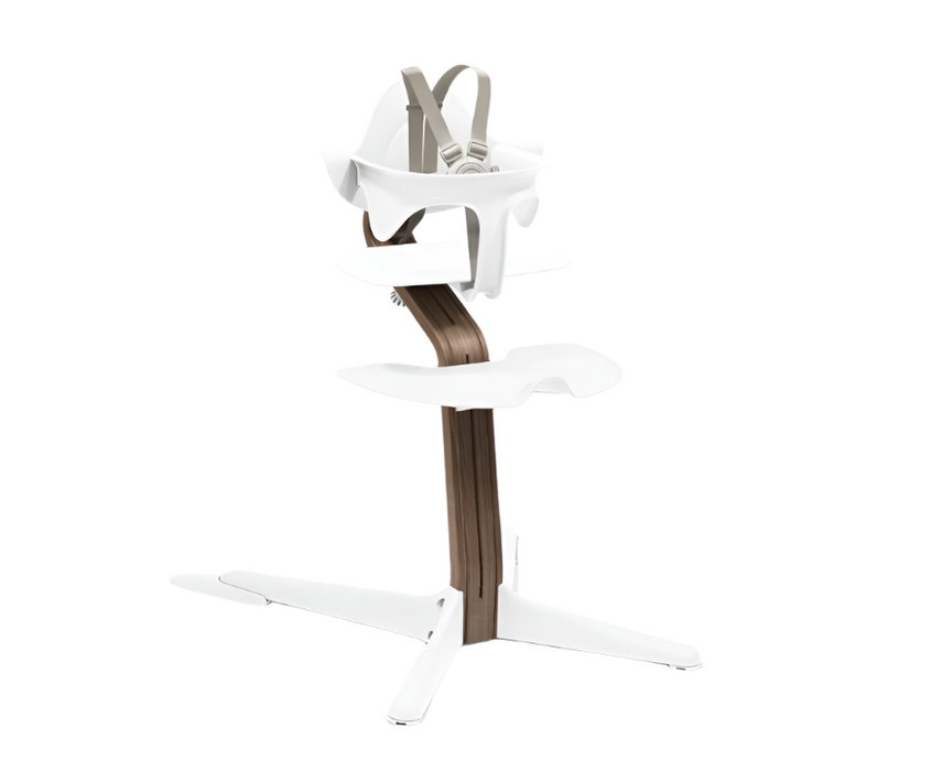 Shop Stokke Nomi High Chair, Walnut White at GoodBuy Gear