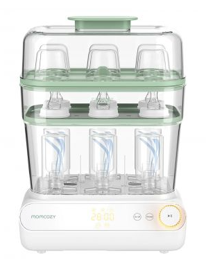 Momcozy Bottle Sterilizer And Dryer, White