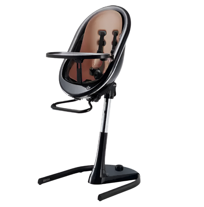 Mima Moon High Chair, 2G, Black, Camel