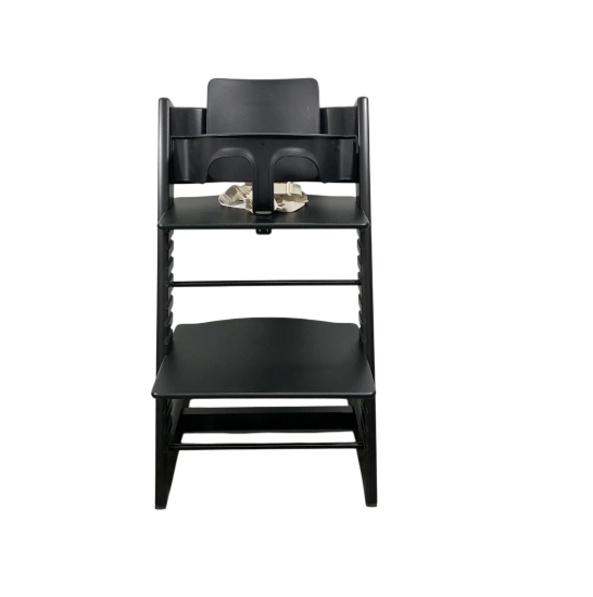 Shop Stokke Tripp Trapp High Chair With Baby Set, 2, Black at GoodBuy Gear