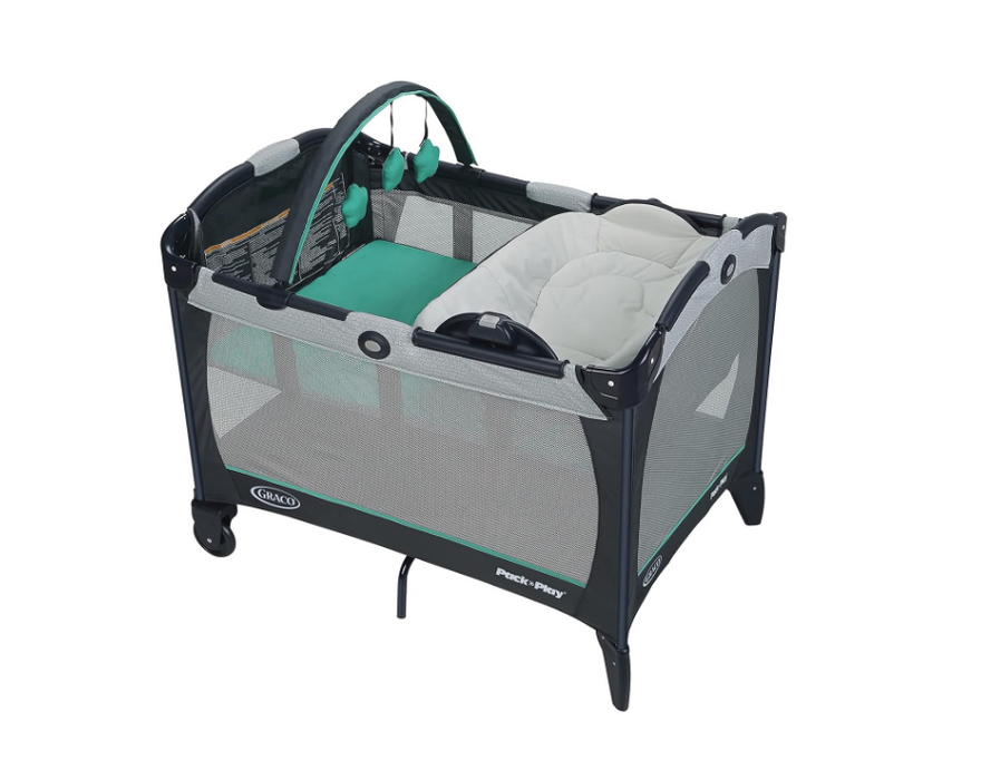 Graco Pack 'n Play Playard Reversible Seat & Changer, Basin