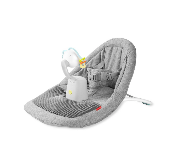 Skip Hop Silver Lining Cloud Upright Floor Seat, Grey