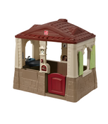 Shop Step2 Neat & Tidy Cottage Playhouse, Brown at GoodBuy Gear
