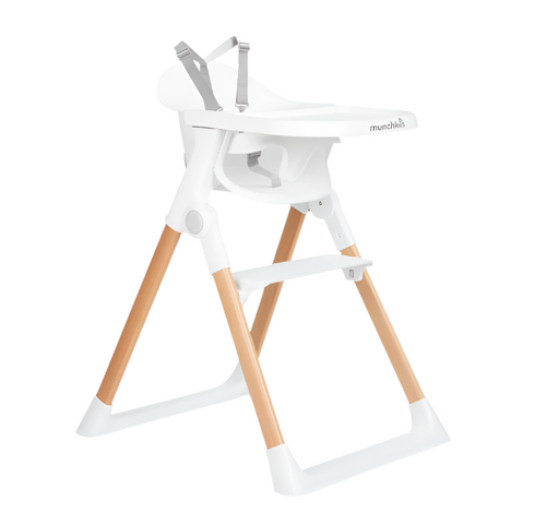Shop Munchkin Float Foldable High Chair, White at GoodBuy Gear