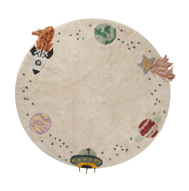 Shop Lorena Canals Washable Rug, Interstellar journey, 140cm x 4'7 at GoodBuy Gear