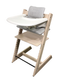 Shop Stokke Tripp Trapp High Chair Complete² + Newborn Set, Nordic Grey, Whitewash at GoodBuy Gear