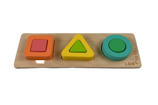 Shop Lovevery Geo Shapes Puzzle at GoodBuy Gear