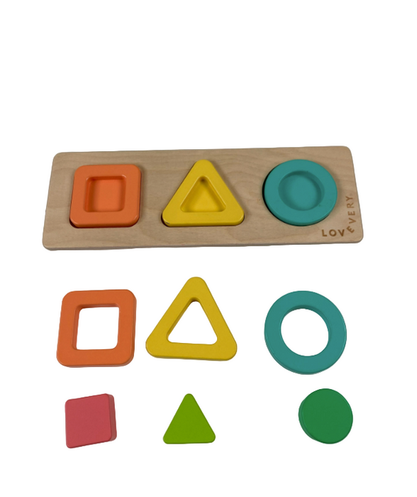 Shop Lovevery Geo Shapes Puzzle at GoodBuy Gear