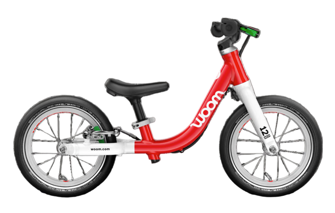 Woom GO 1 Balance Bike, Woom Red