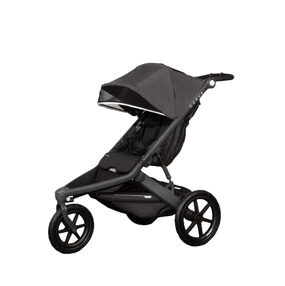 Shop Guava Family Roam Crossover Stroller, Charcoal/Grey, 2025 at GoodBuy Gear