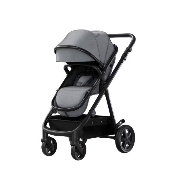 Mompush Meteor 2 Stroller, 2024, Gray