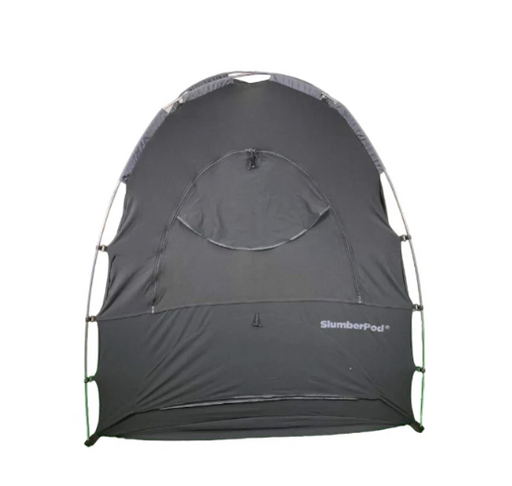Shop SlumberPod 3.0 Sleep Canopy with Fan, Black with Gray Accents at GoodBuy Gear