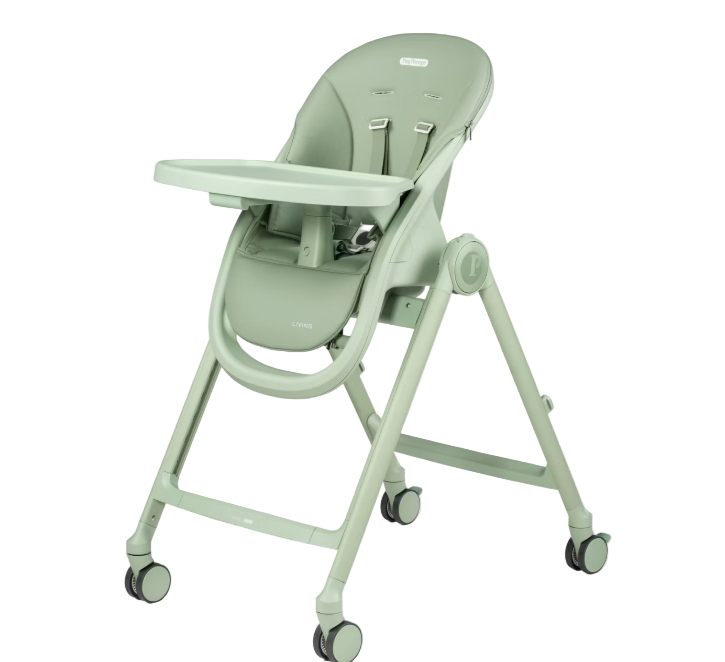 Peg Perego Living Folding Reclining High Chair, Sage