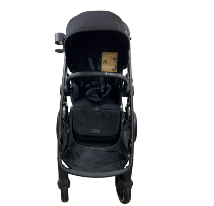 Cybex Gazelle S Modular Stroller, 2025, Black Frame, Moon Black