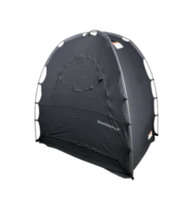 Shop SlumberPod 2.0 Sleep Canopy, Black with Gray at GoodBuy Gear