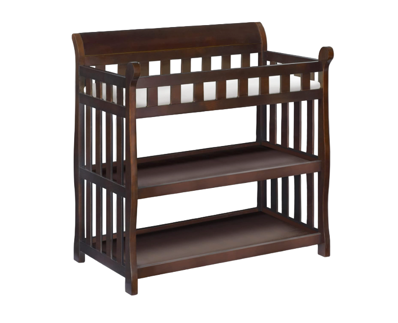 Delta Children Eclipse Changing Table, Black Cherry
