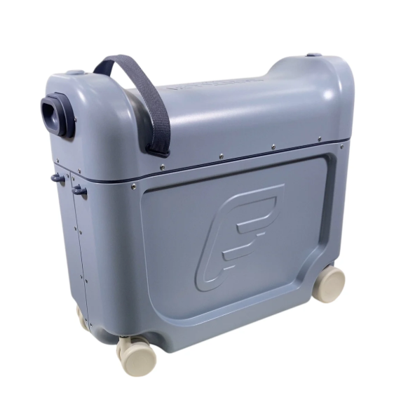 Stokke JetKids BedBox + Crew Backpack Travel Bundle, Arctic Blue