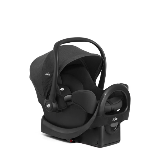Joie Rue Infant Car Seat with Base, 2024, Shale Dark