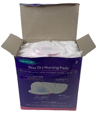 Lansinoh Stay Dry Disposable Nursing Pads, 200 count