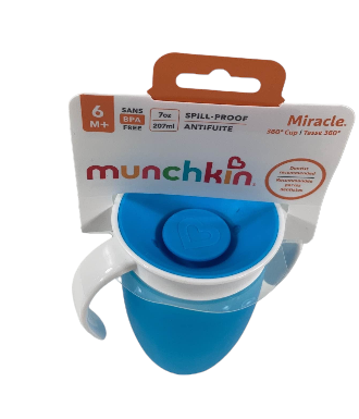 Munchkin Miracle 360 Trainer Cup, Blue, 1 Pack