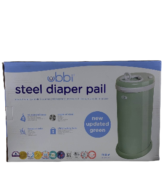 Shop Ubbi Diaper Pail, Sage at GoodBuy Gear