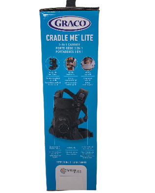 Graco Cradle Me Lite 3-in-1 Carrier, Charcoal Grey