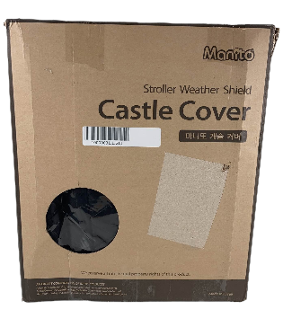 Manito Castle Beta Stroller Weather Shield, Black