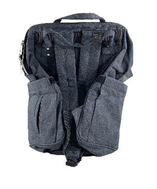 KeaBabies Original Diaper Backpack, Mystic Gray