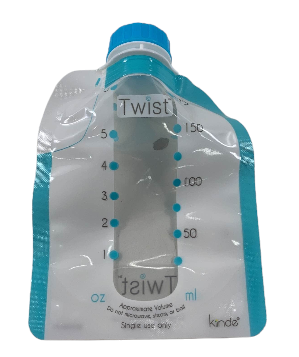 Kiinde Twist Pouches, 6oz, 80 Pack