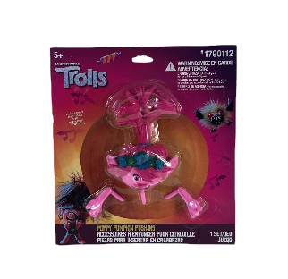 Gemmy Industries Pumpkin Push-In, Poppy From Trolls