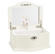 Shop Pottery Barn Kids Abigail Jewelry Box, Medium, Cream at GoodBuy Gear
