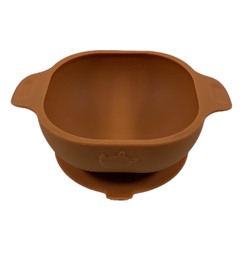 LouLou Lollipop Silicone Snack Bowl, Ginger Honey