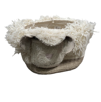 Lorena Canals Pink Nose Sheep Woolable Basket