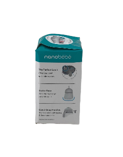 Nanobébé Flexy Silicone Baby Bottle, 9oz, Grey