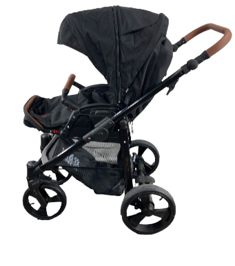 Venicci Gusto 2 in 1 Travel System, Black, 2018