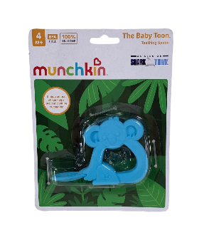 Munchkin The Baby Toon™ Silicone Alligator Teething Spoon, Green