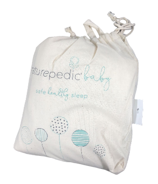 Naturepedic Organic Cotton Waterproof Fitted Crib Pad